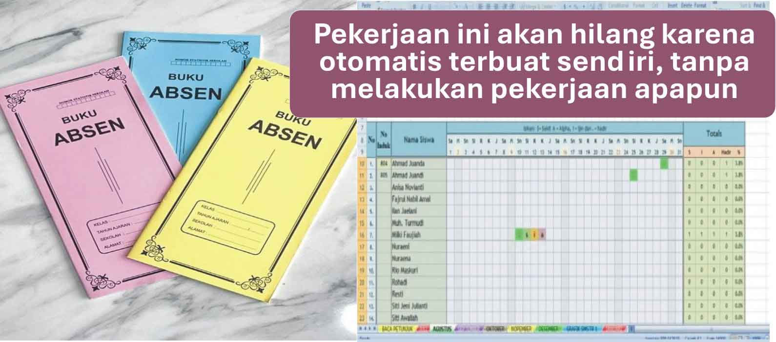 Ilustrasi Absensi Digital Terpadu